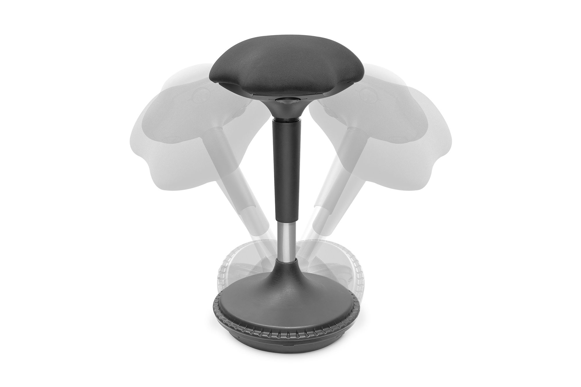 Ergonomische kruk / stahulp, in hoogte verstelbaar met gasdrukveer - Afbeelding 3