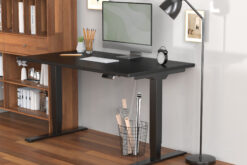 Elektrisch in hoogte verstelbaar tafelframe, dual motor, 3-traps, zwart - Afbeelding 7