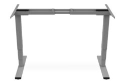 Alternative view of Elektrisch in hoogte verstelbaar tafelframe, dual motor, 3-traps, grijs