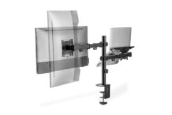 Enkele monitorbeugel & notebookbeugel, 1x32", 2x 9 kg - Afbeelding 4