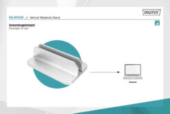 Verticale notebook-standaard - Afbeelding 8
