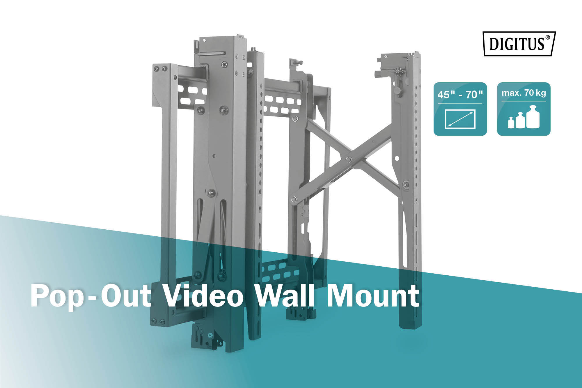 Pop-Out Video Wall monitorhouder, 45-70" - Afbeelding 7