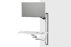 Werkstation (monitor, toetsenbord, muis) Wandmontage - Afbeelding 4