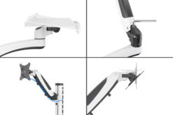 Werkstation (monitor, toetsenbord, muis) Wandmontage - Afbeelding 3