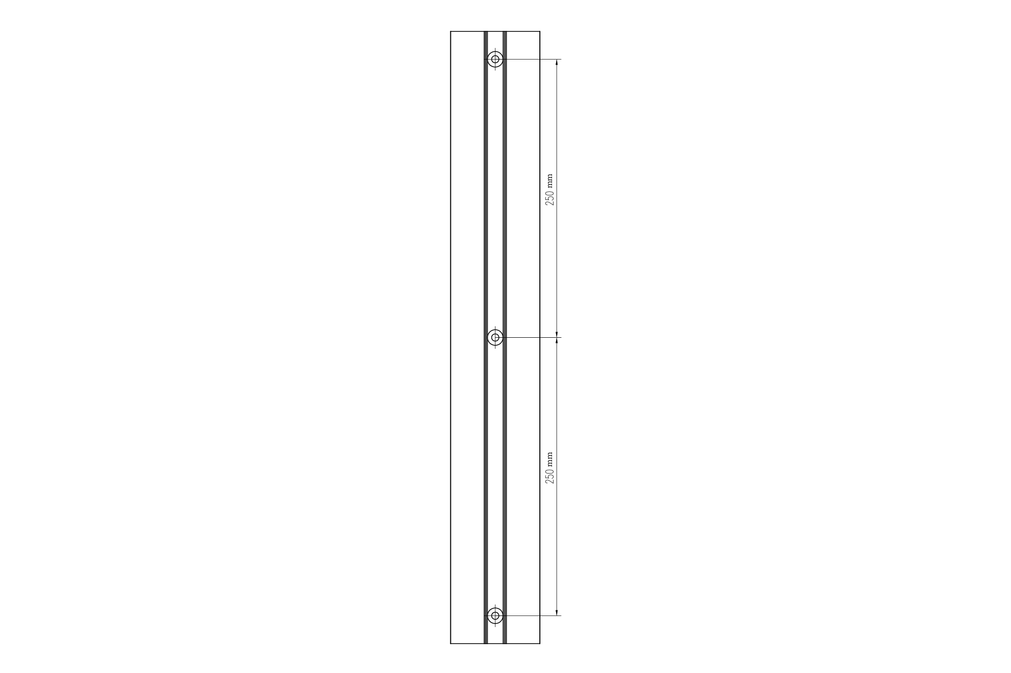 Werkstation (monitor, toetsenbord, muis) Wandmontage - Afbeelding 6