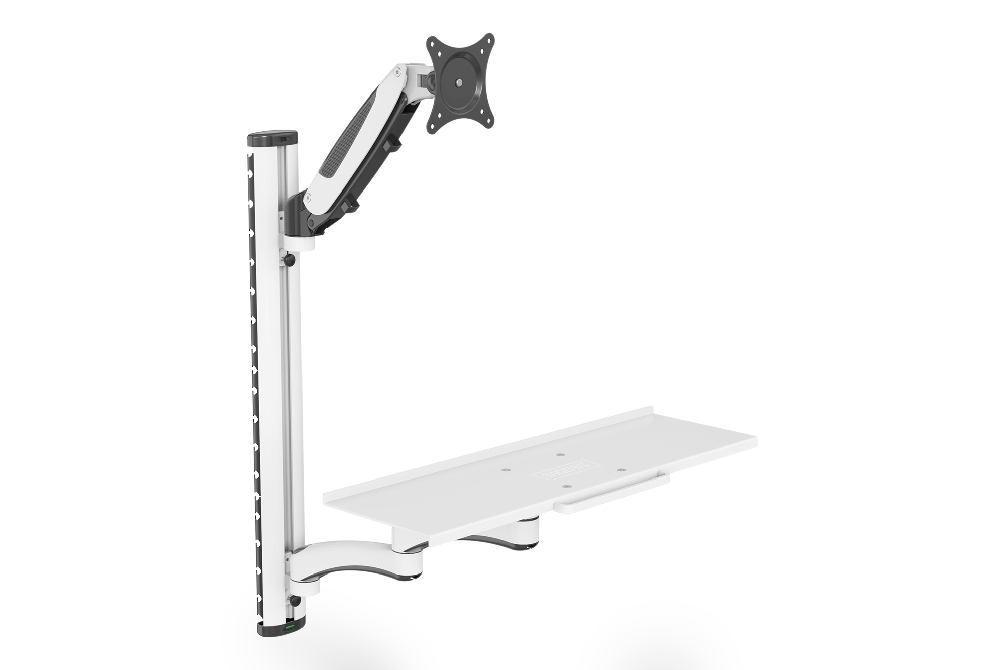 Werkstation (monitor, toetsenbord, muis) Wandmontage
