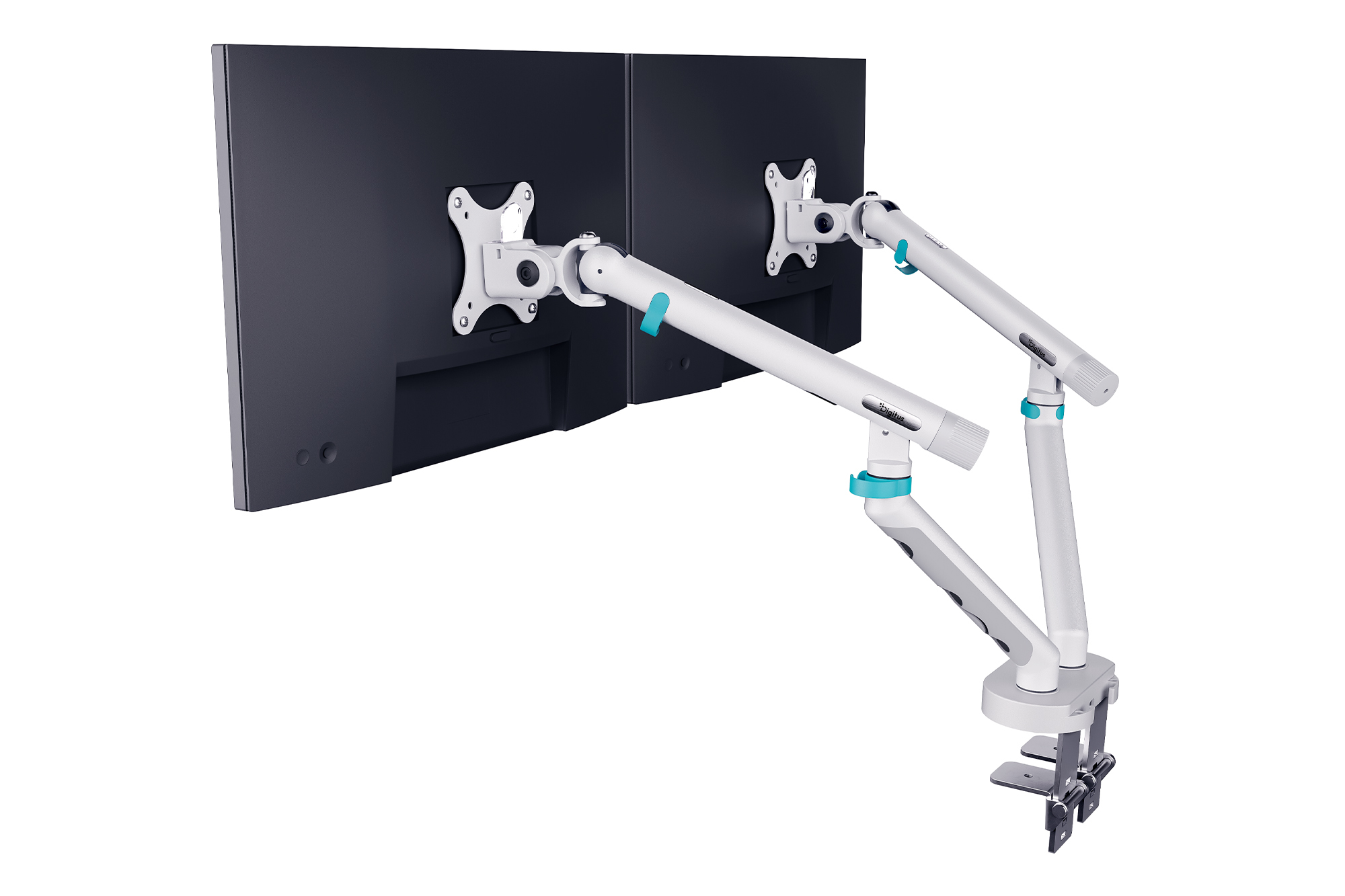Dubbele ontwerpmonitorbeugel, 2x 35", 2x 10 kg - Afbeelding 2