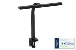 LED-bureaulamp  - 50 cm, 1025 lm, 7 W, zwart