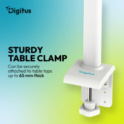 LED-bureaulamp - 80 cm, 2400 lm, 16 W, wit - Afbeelding 3