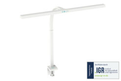 LED-bureaulamp - 80 cm, 2400 lm, 16 W, wit