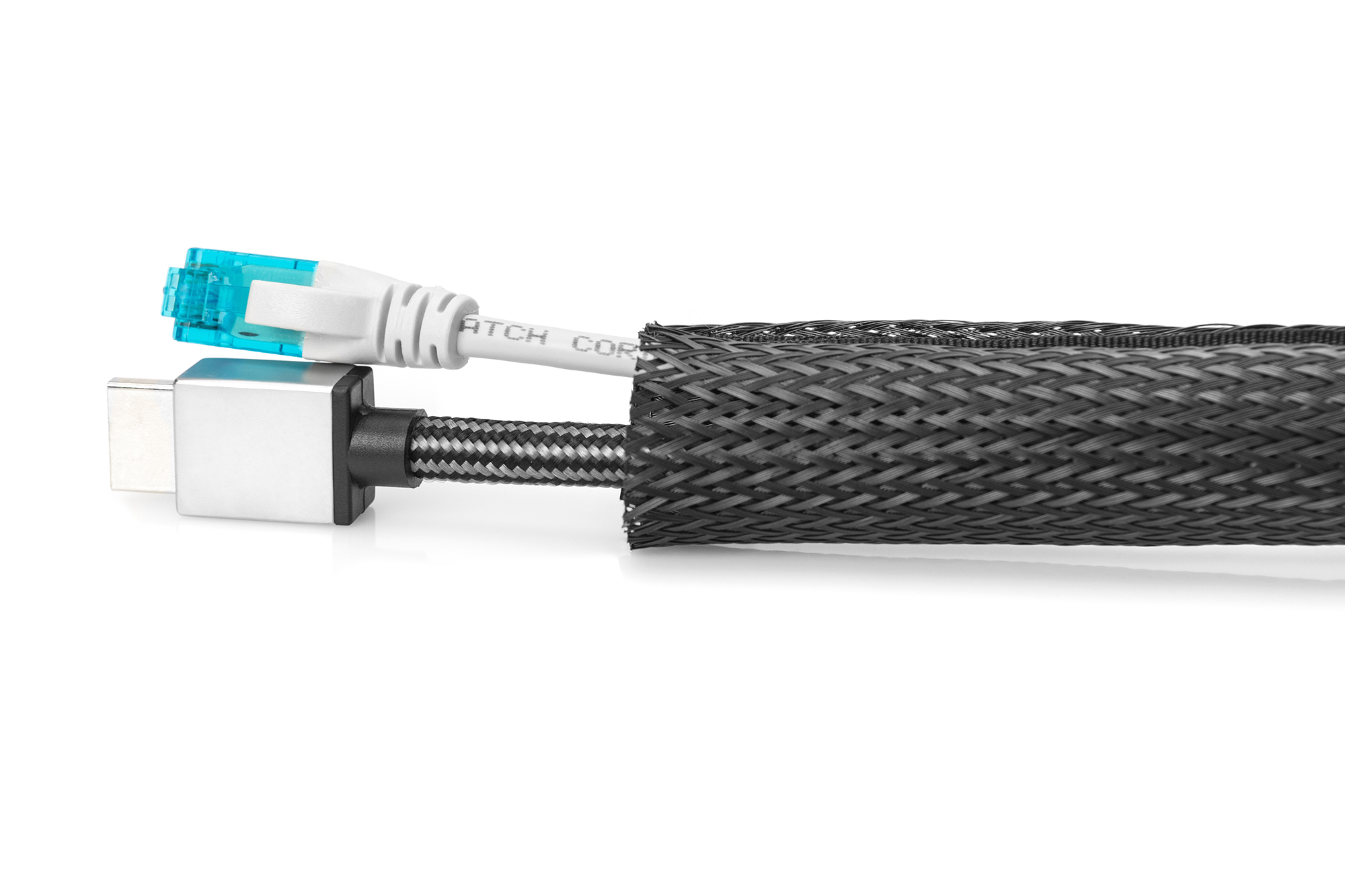 Flexibele kabelgoot met klittenbandsluiting - Afbeelding 3