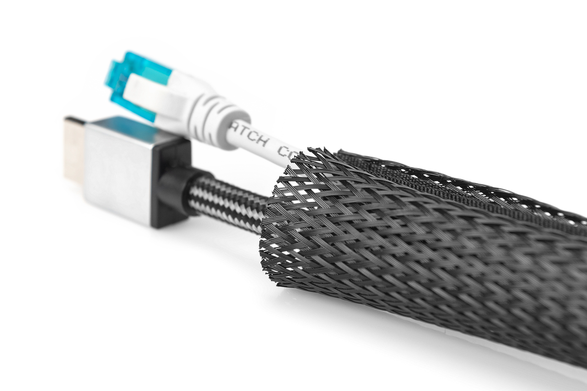 Flexibele kabelgoot met klittenbandsluiting - Afbeelding 4