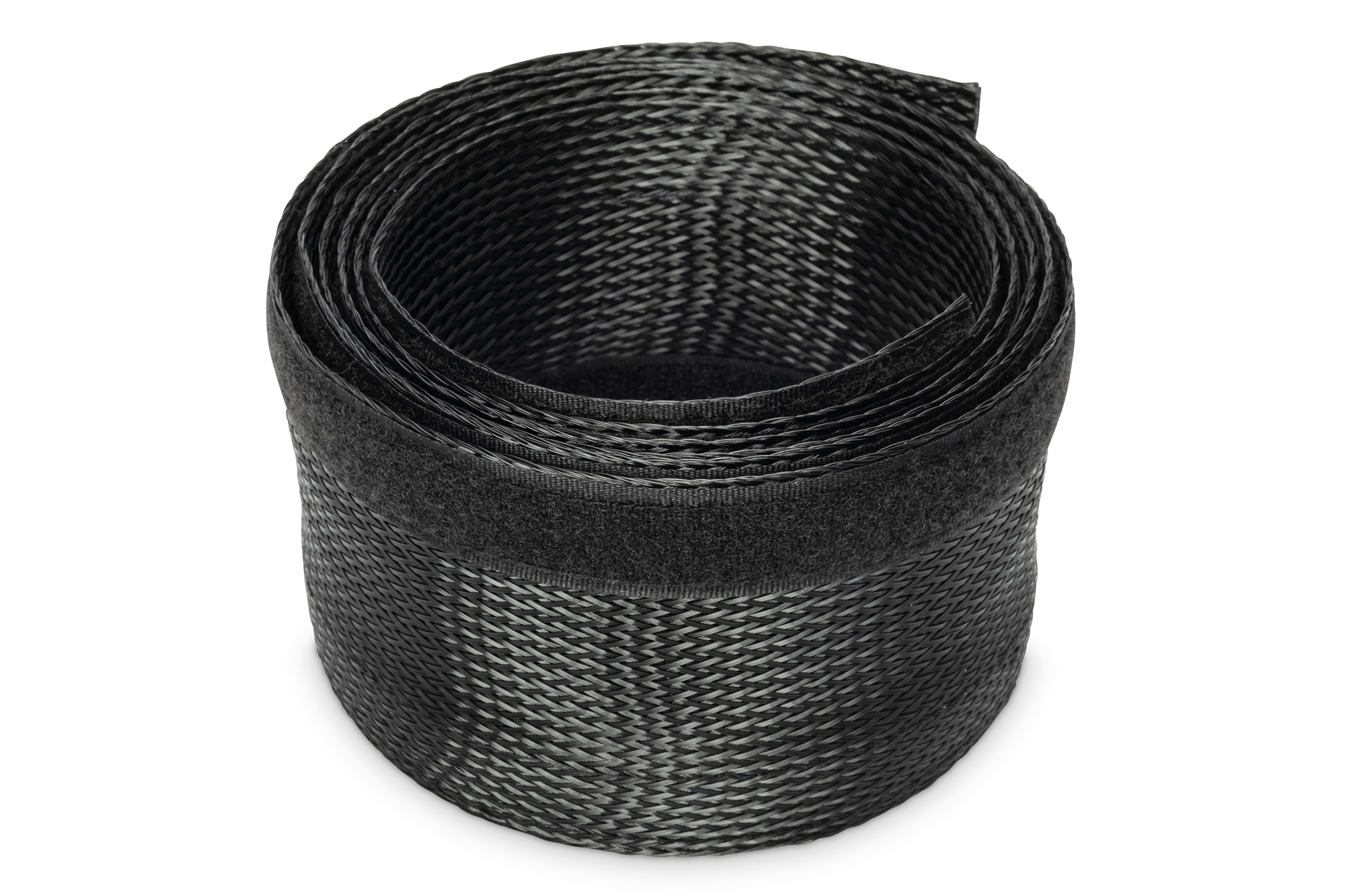 Flexibele kabelgoot met klittenbandsluiting