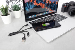 3-in-1 USB-oplaadkabel, 0,15 m - Afbeelding 3