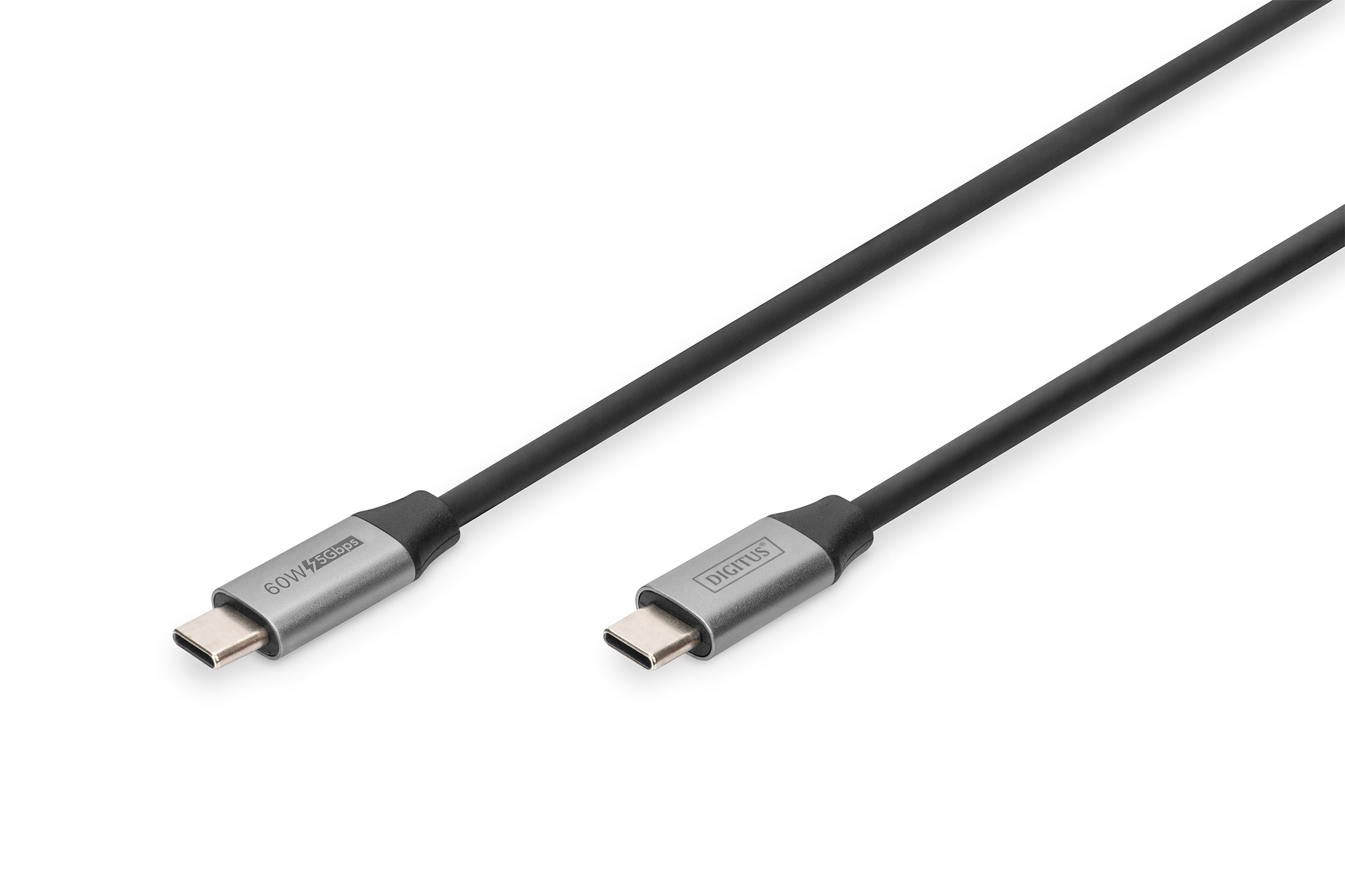 USB-C - USB-C-verbindingskabel, USB 3.2 Gen1, 4K / 60 Hz, 1m