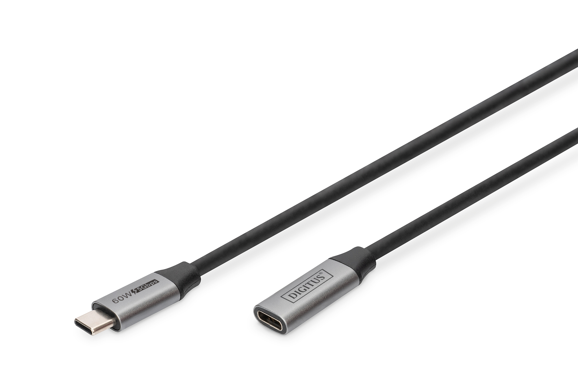 USB-C - USB-C verlengkabel, 1m