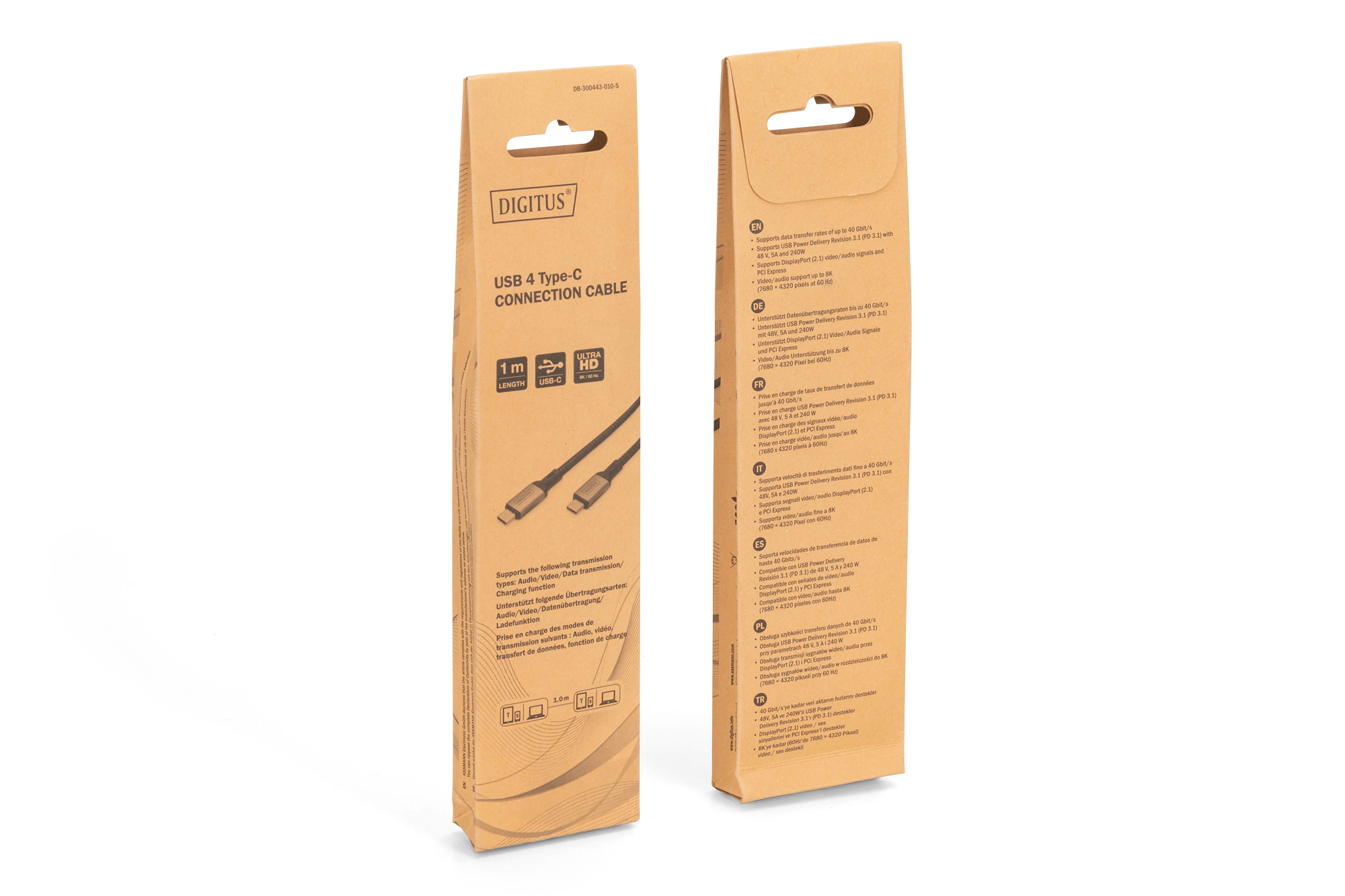 USB-C 4.Gen3 - USB-C-verbindingskabel, 1m - Afbeelding 8