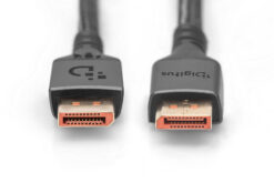 Alternative view of 16K DisplayPort aansluitkabel versie 2.1, 1 m, 80G, zwart