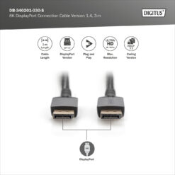 8K DisplayPort aansluitkabel 1.4 versie - Afbeelding 3