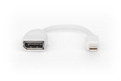 Alternative view of DisplayPort-adapterkabel, mini DP - DP