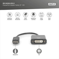 Actieve DisplayPort adapter / converter, DP naar DVI - Afbeelding 6
