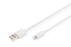USB-A - Lightning data-/oplaadkabel, MFI-gecertificeerd, 2m