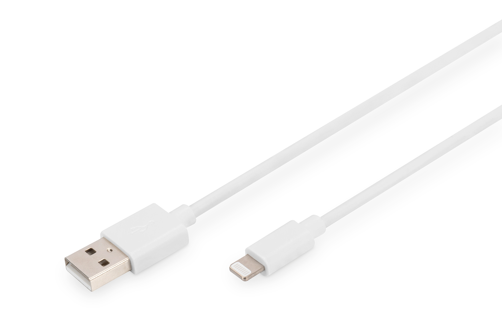 USB-A - Lightning data-/oplaadkabel, MFI-gecertificeerd, 2m