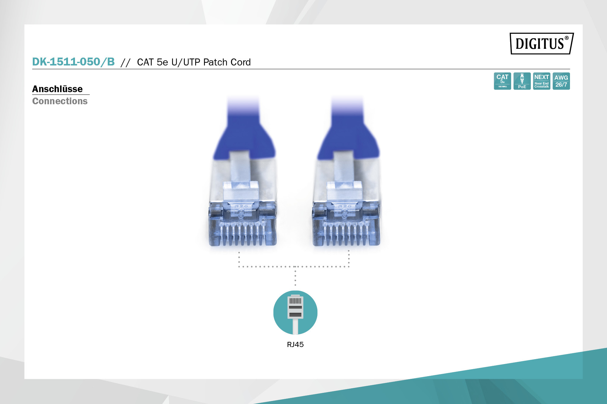 CAT 5e U/UTP Patchkabel - Afbeelding 4