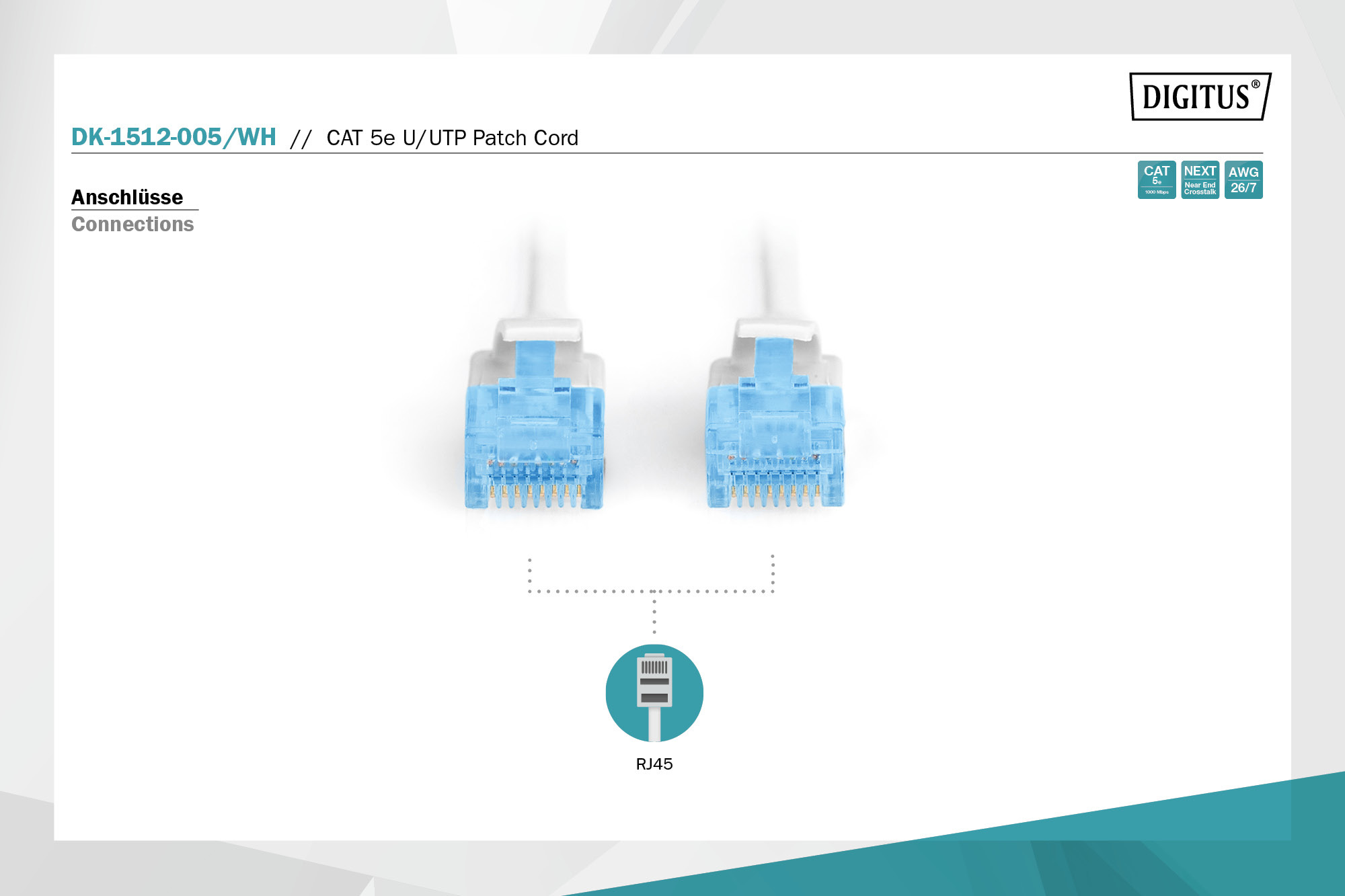 CAT 5e U/UTP Patchkabel - Afbeelding 3