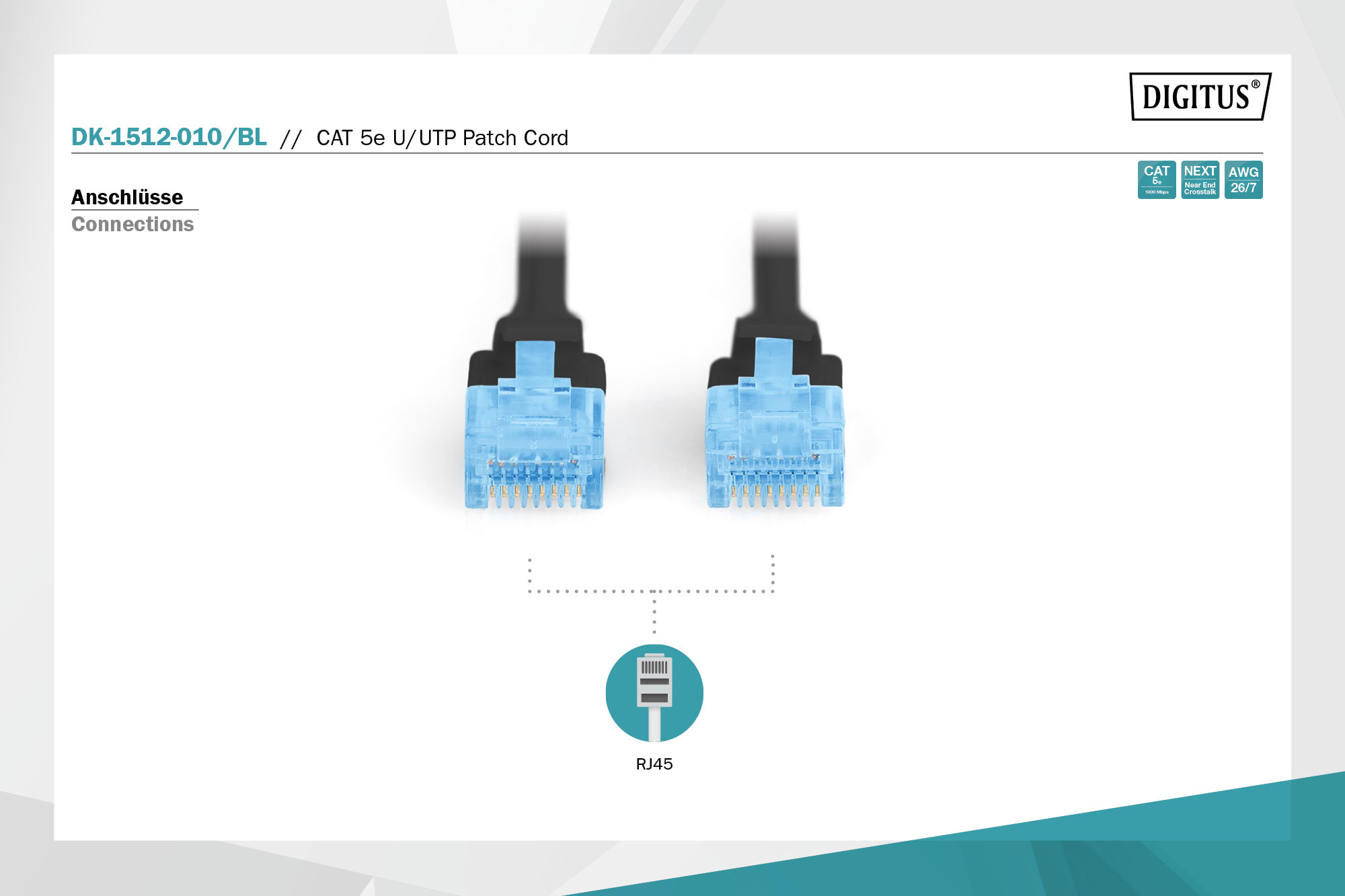 CAT 5e U/UTP Patchkabel - Afbeelding 2
