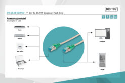 Alternative view of Premium CAT 5e F-UTP Crossover Patchkabel