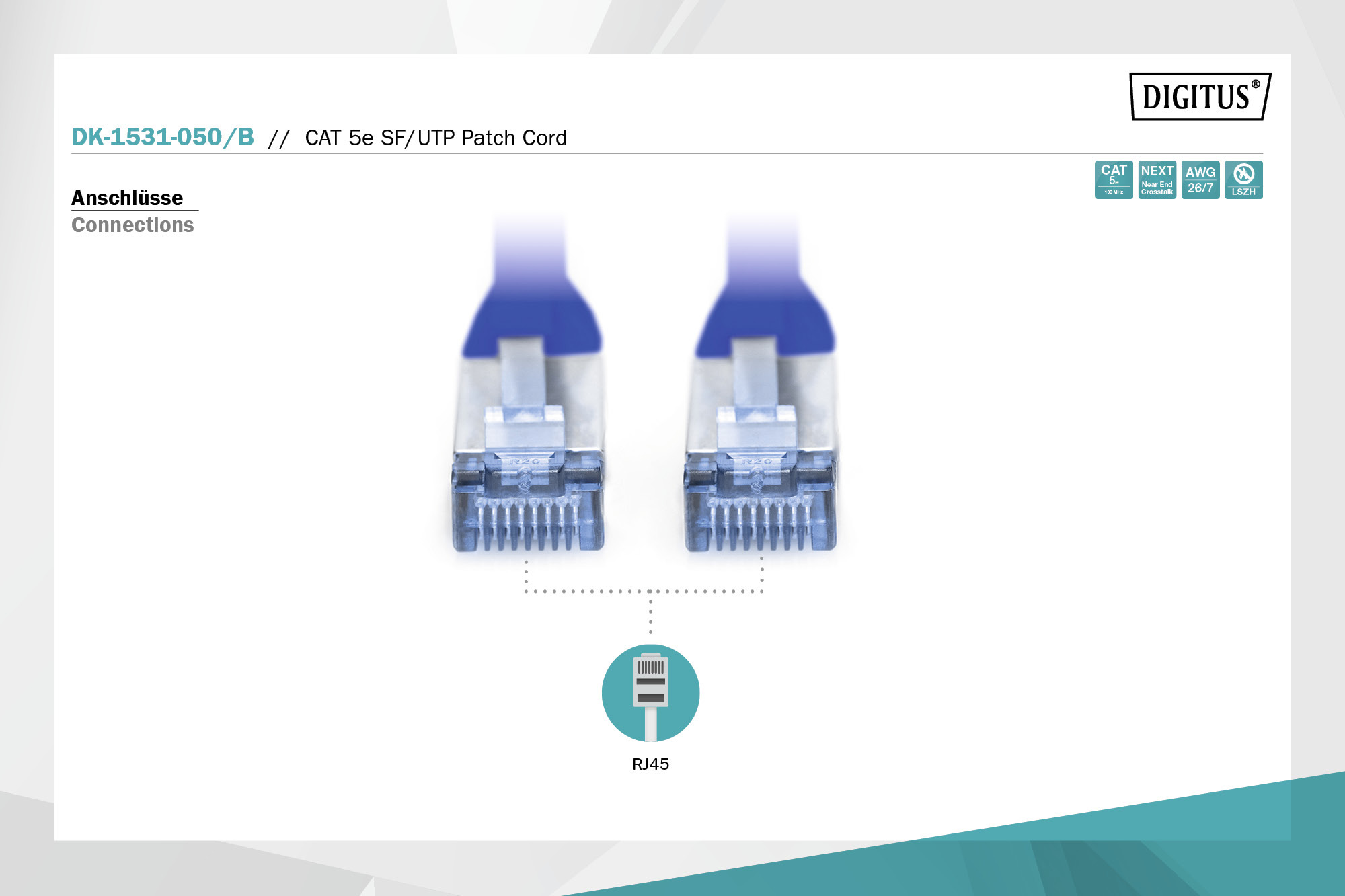 CAT 5e SF/UTP Patchkabel - Afbeelding 3