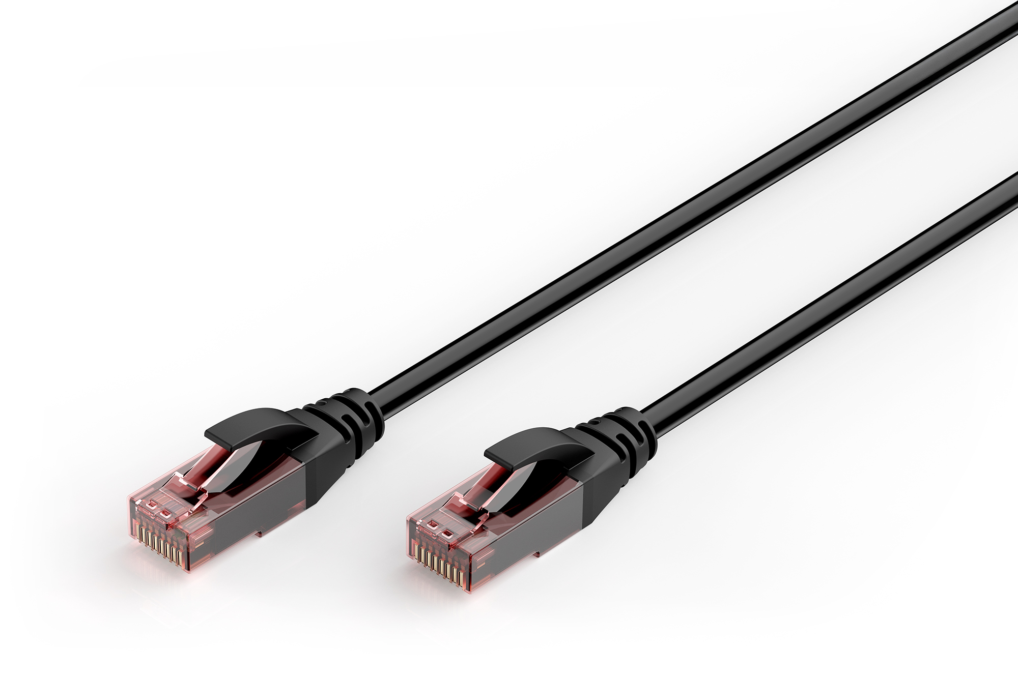 CAT 6 U/UTP patchkabel voor buitengebruik, 1 m, PE