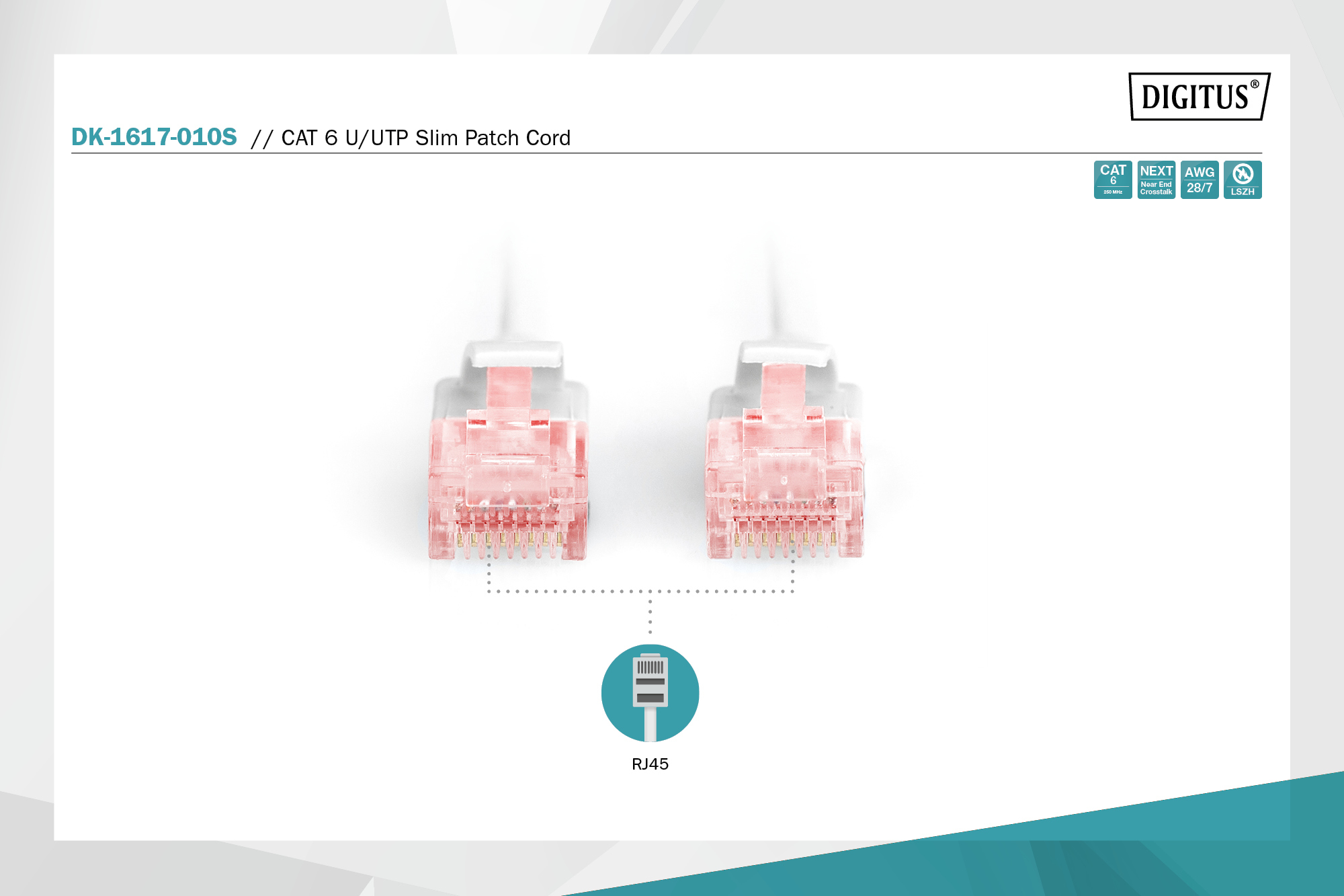 CAT 6 U/UTP Slim patchkabel - Afbeelding 5