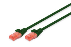 CAT 6 U/UTP-patchkabel, 3 m, groen, LSZH