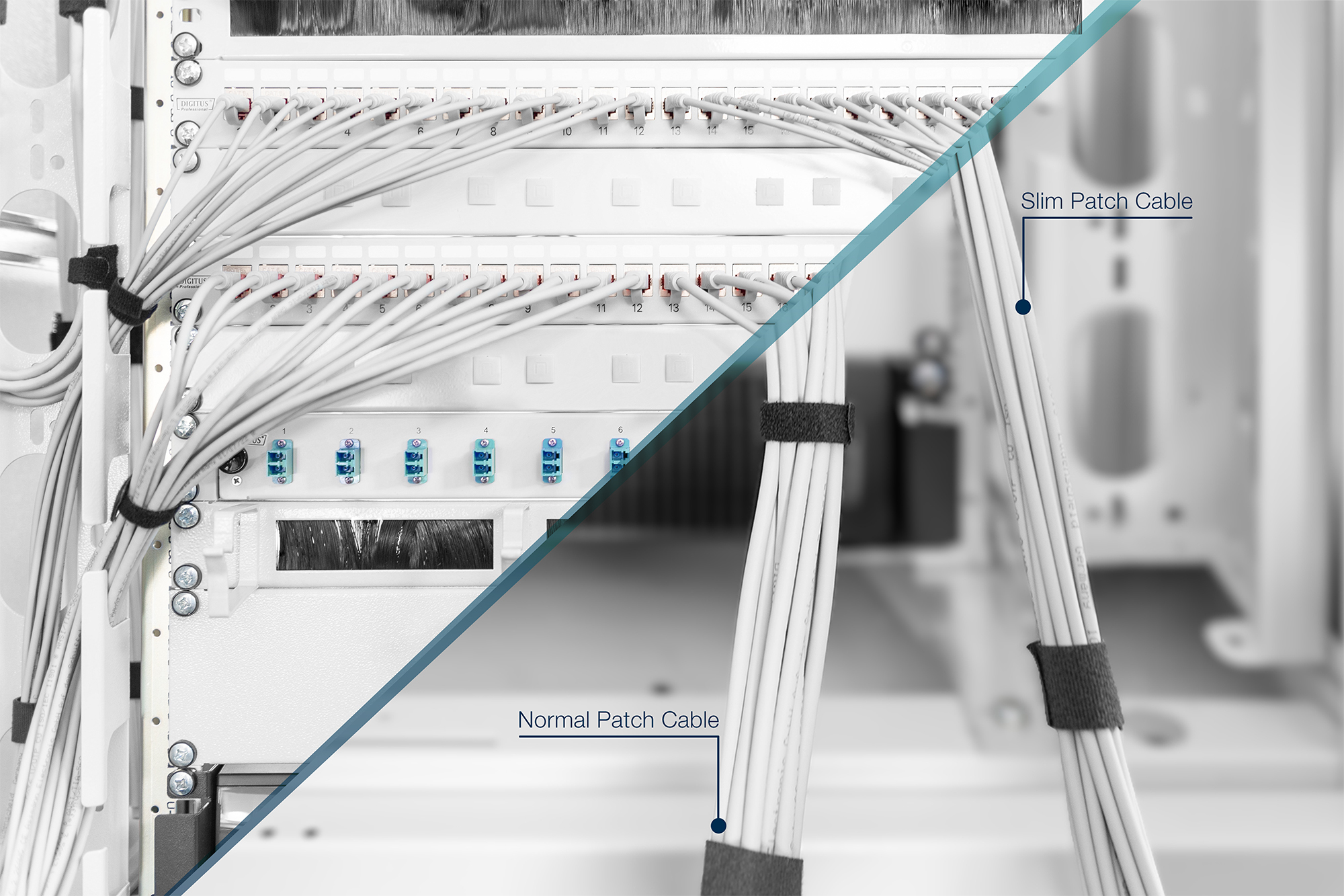 CAT 6 U/UTP Slim patchkabel - Afbeelding 3