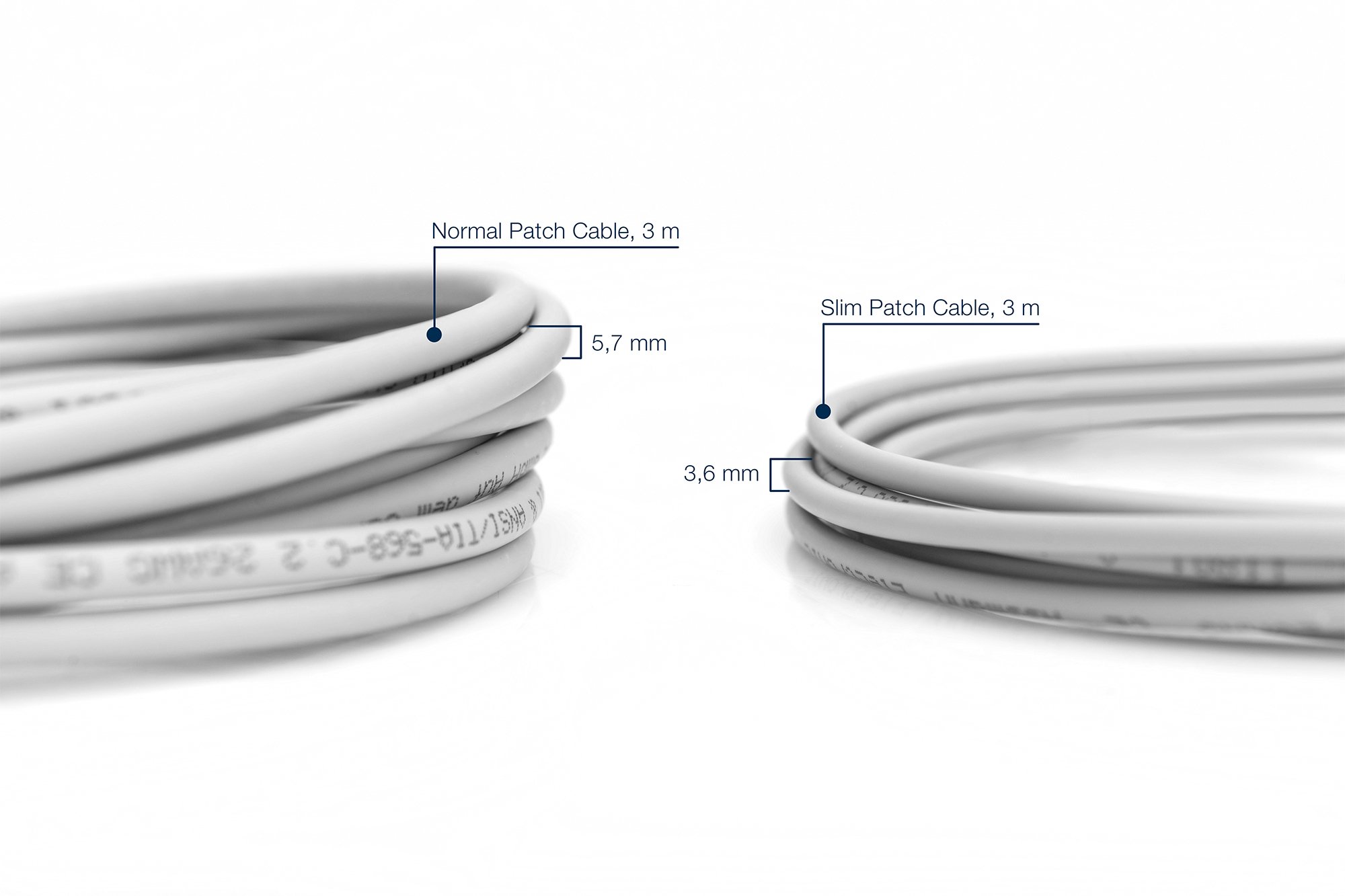 CAT 6 U/UTP Slim patchkabel - Afbeelding 4