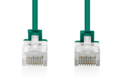 CAT 6 U-UTP Slim patchkabel, 3 m, groen, 10 stuks - Afbeelding 2