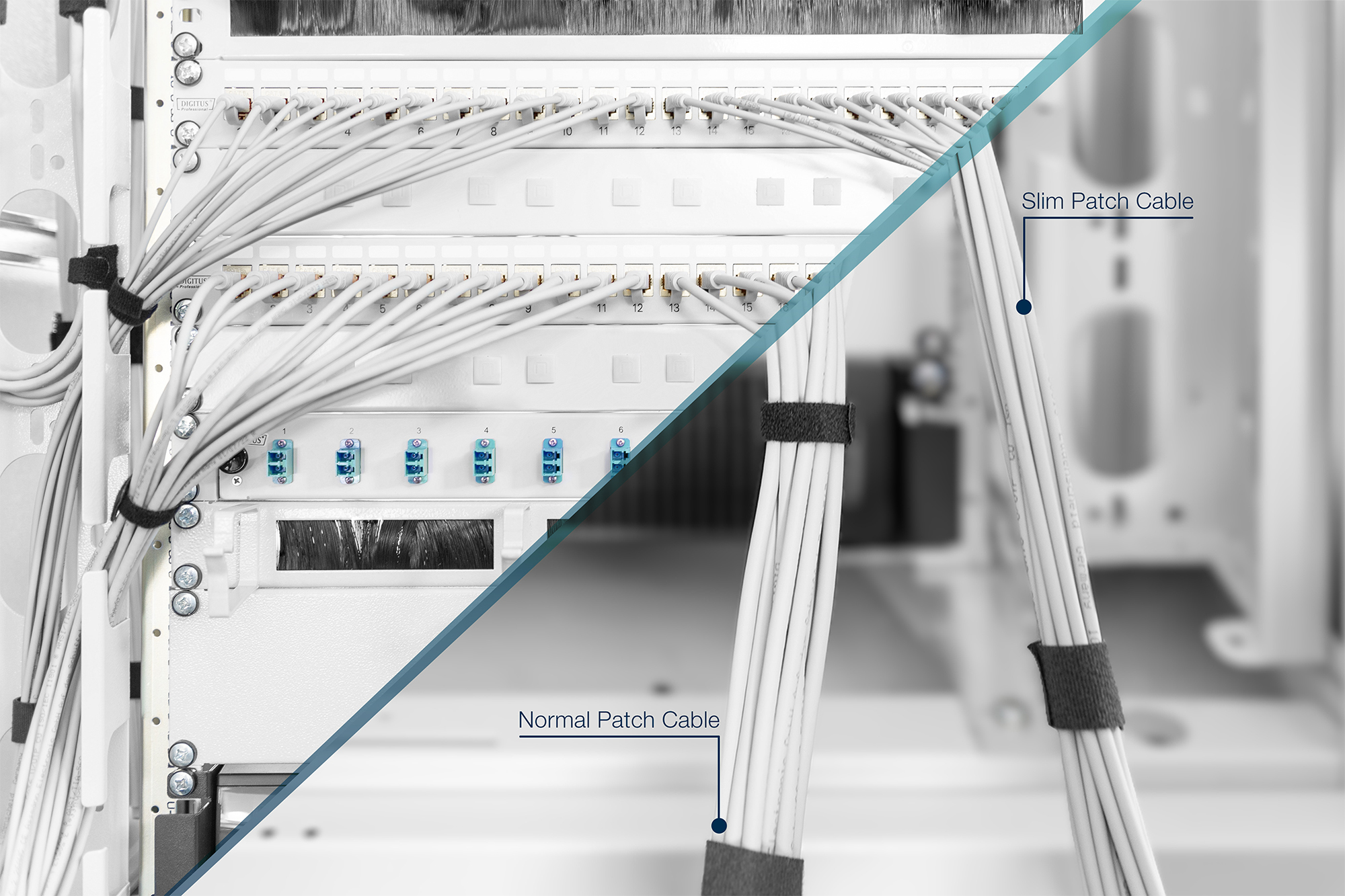 CAT 6A U/FTP Slim patchkabel - Afbeelding 2