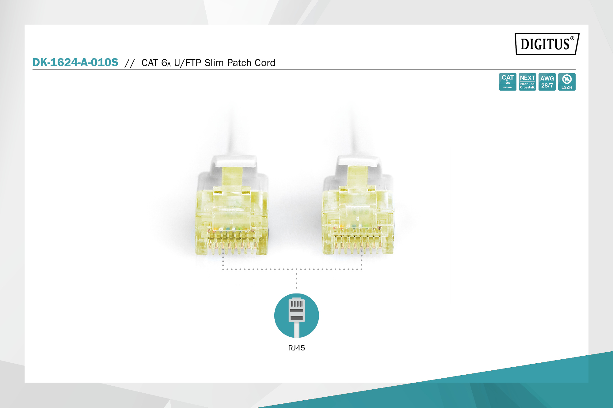 CAT 6A U/FTP Slim patchkabel - Afbeelding 5