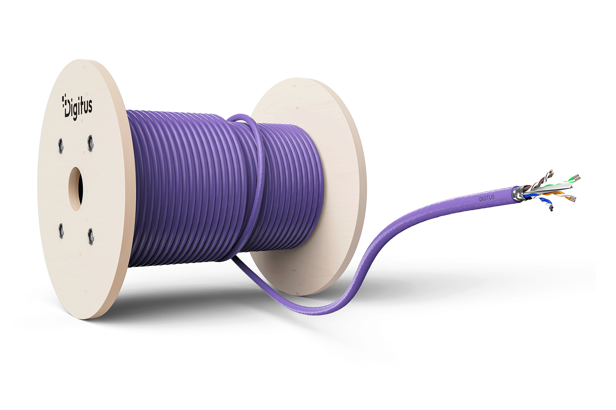 CAT 6 F/UTP installatiekabel, 500 m, simplex, Dca - Afbeelding 8