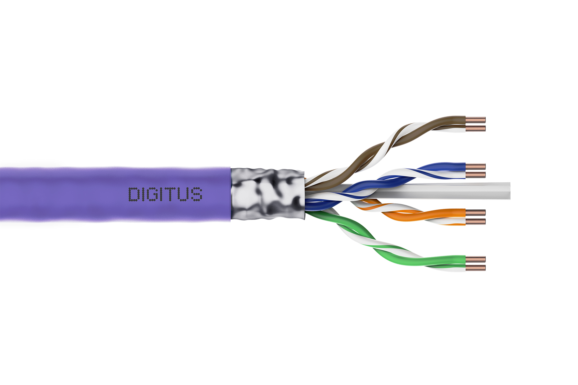 CAT 6 F-UTP getwist aderpaar installatiekabel