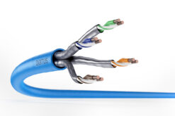 Alternative view of CAT 6A U-FTP gevlochten paar installatiekabel
