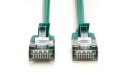 Alternative view of CAT 6A F-FTP Slim patchkabel, 1m, groen