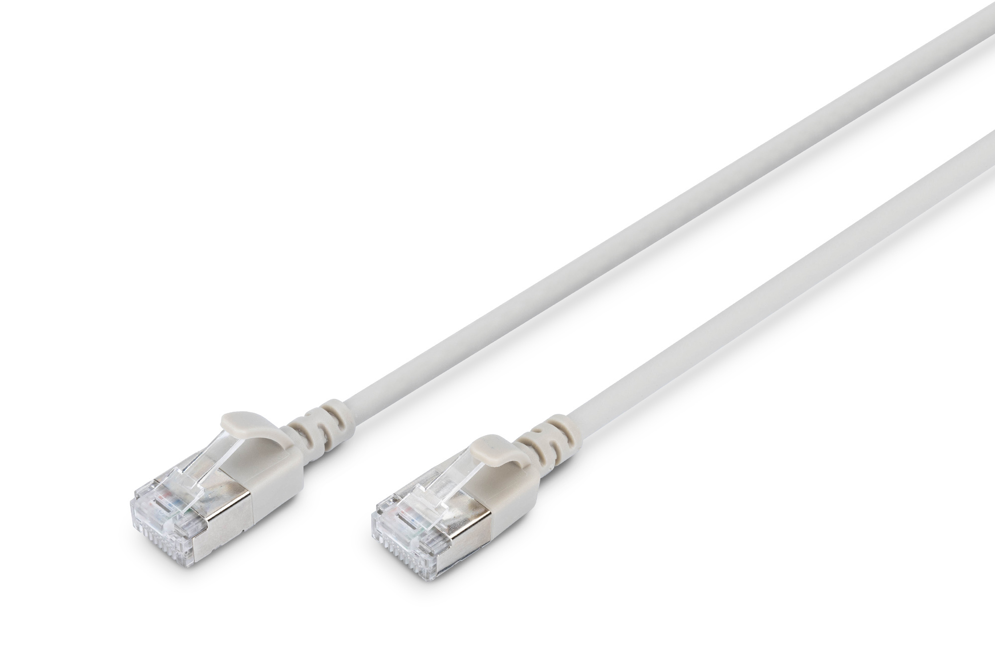 CAT 6A F-FTP Slim patchkabel, 3m, grijs