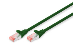 CAT 6 S/FTP-patchkabel, 0,5 m, groen