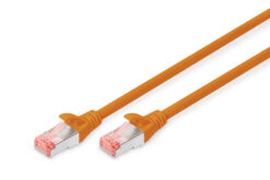 CAT 6 S/FTP-patchkabel, 1 m, oranje