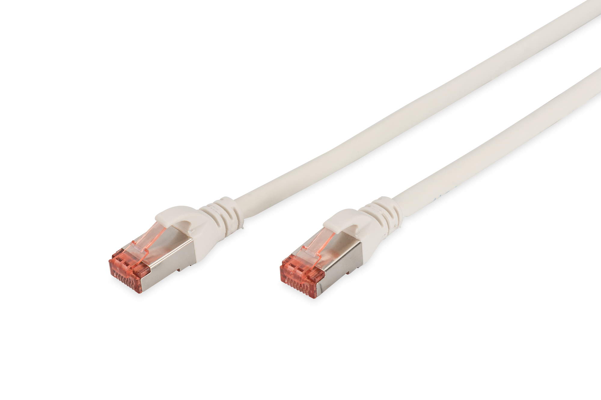 CAT 6 S/FTP-patchkabel, 2 m, wit