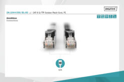 CAT 6 S/FTP-patchkabel voor buitengebruik, 5 m, PE - Afbeelding 4