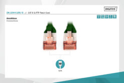 Alternative view of CAT 6 S/FTP-patchkabel, 10 m, groen